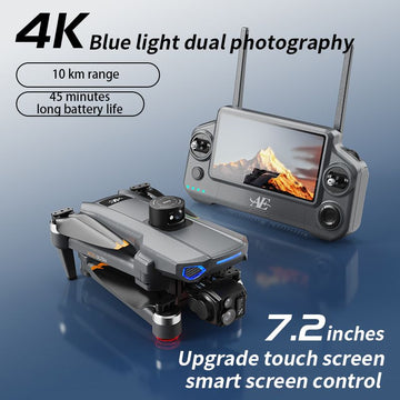 Air 3 Dual 4K Drone with Smart RC & 92 Min Flight | طائرة Air 3 بكاميرتين 4K وريموت ذكي و92 دقيقة طيران
