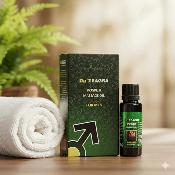 DA ZEAGRA HERBAL MASSAGE OIL - NEW FORMULA 2026