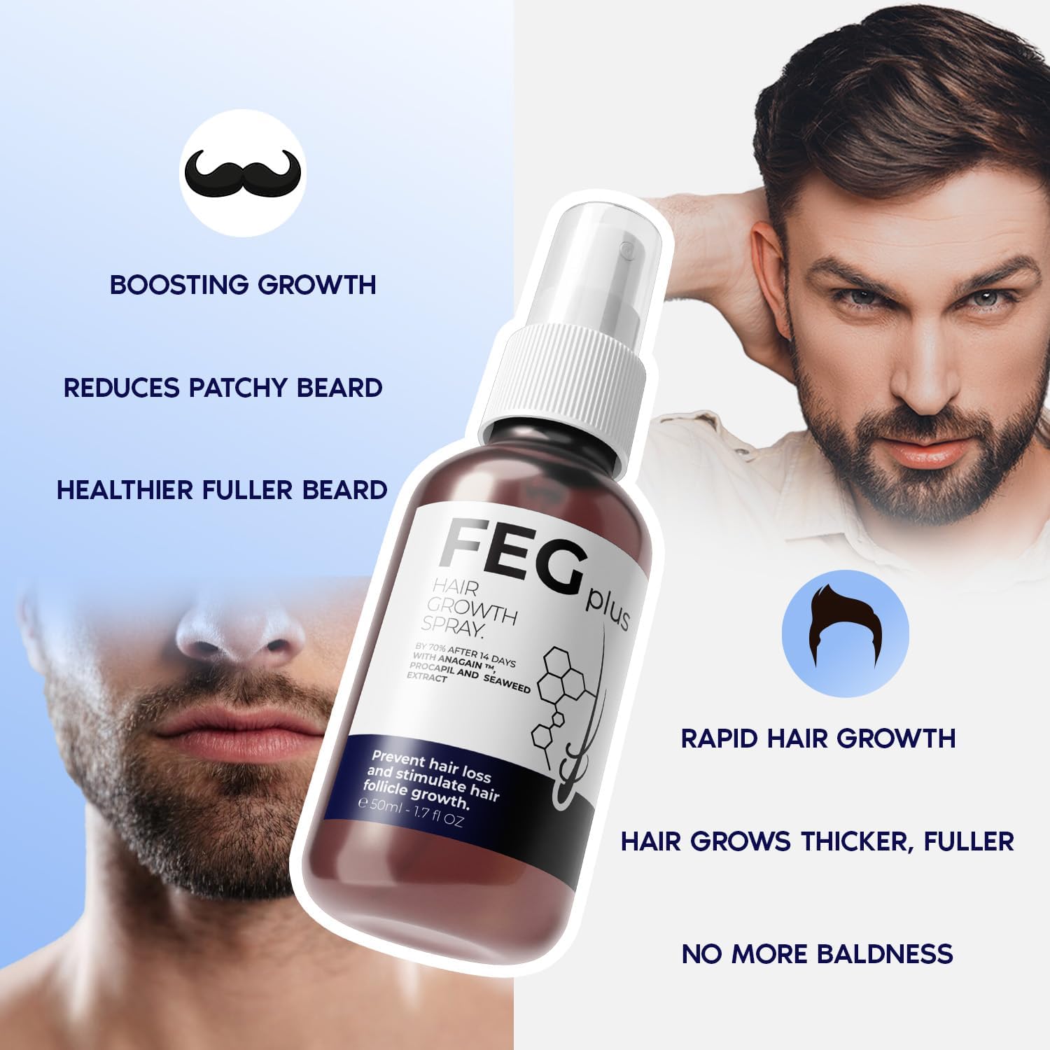 FEG Plus Hair Growth Spray (Original)